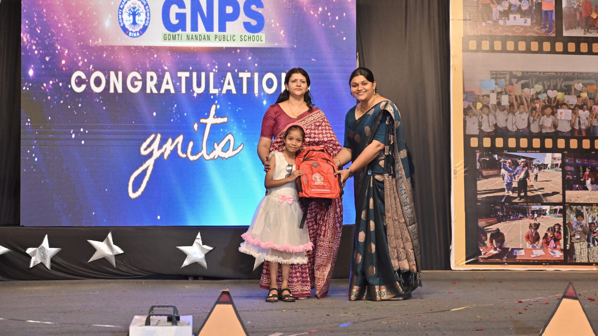 A young graduate receives her certificate at the Graduation Ceremony 2026
